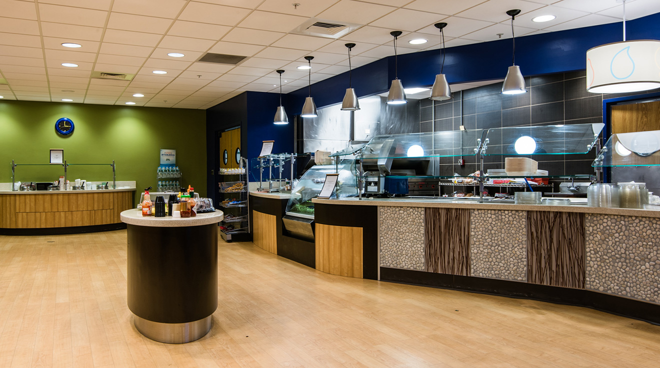 Brattleboro Retreat Cafeteria - GPI Construction - best Southern Vermont Commercial Construction